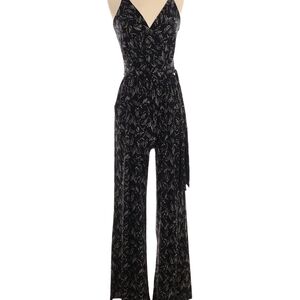 Elegant Black and White Jumpsuit